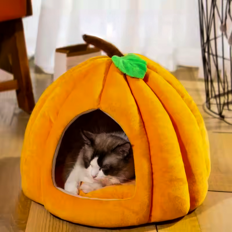 Pumpkin Pet Cave