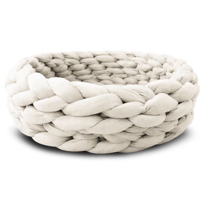 Calming Braided Pet Bed