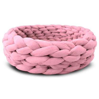 Calming Braided Pet Bed