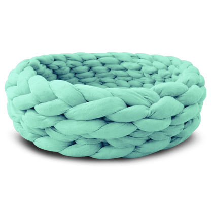 Calming Braided Pet Bed