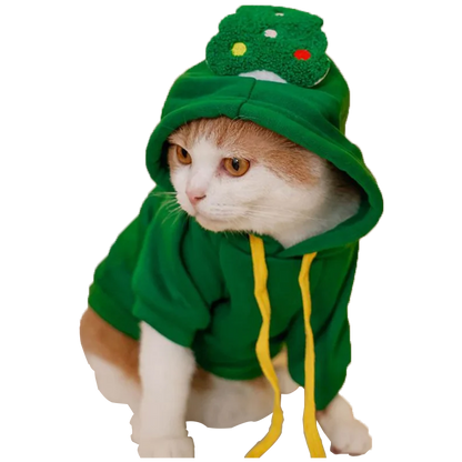 Christmas Tree Pet Hoodie