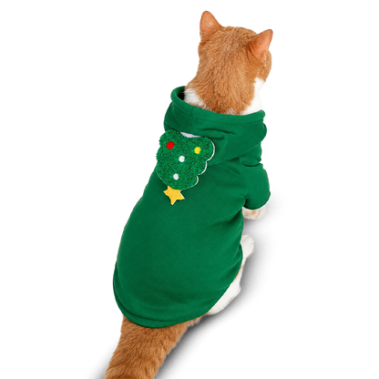 Christmas Tree Pet Hoodie