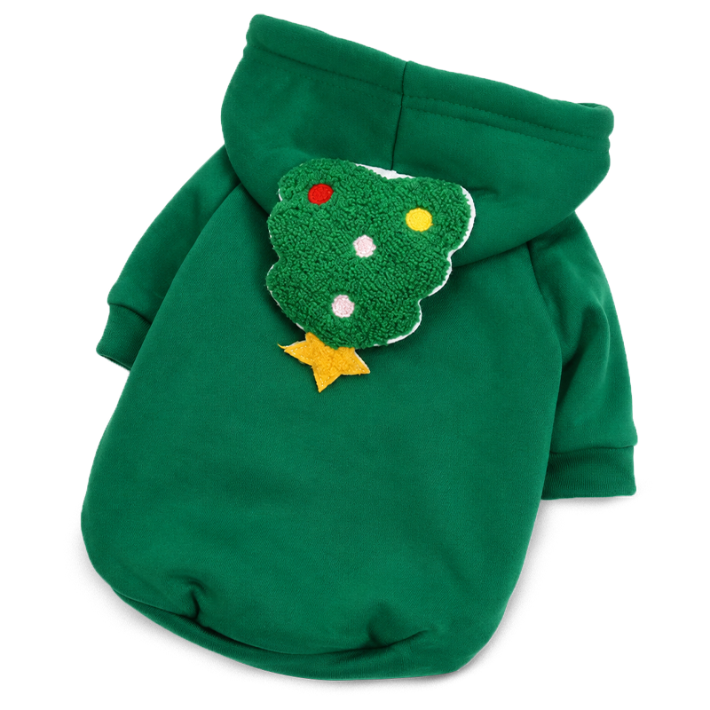 Christmas Tree Pet Hoodie