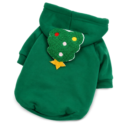 Christmas Tree Pet Hoodie