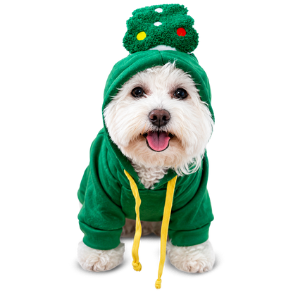 Christmas Tree Pet Hoodie